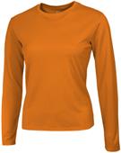 Baw Ladies Long Sleeve Loose-Fit Cool-Tek T-Shirts