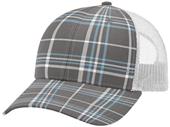 Richardson Plaid Front/Mesh Back Adjustable Caps Richardson Plaid Front/Mesh Back Adjustable Caps