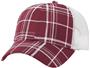 Richardson 114 Plaid Mesh Back Adjustable Cap