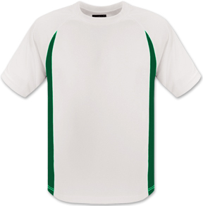 WHITE/DARK GREEN