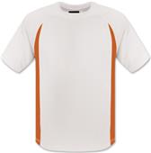 Baw Adult Short Sleeve White Body Cool-Tek T-Shirt Baw Adult Short Sleeve White Body Cool-Tek T-Shirt