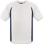 Baw Adult Short Sleeve White Body Cool-Tek T-Shirt Baw Adult Short Sleeve White Body Cool-Tek T-Shirt
