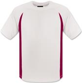 Baw Adult Short Sleeve White Body Cool-Tek T-Shirt Baw Adult Short Sleeve White Body Cool-Tek T-Shirt