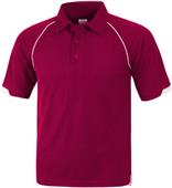 Baw Adult Short Sleeve Raglan Cool-Tek Polo Shirts