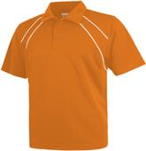 Baw Men's SS Dual Line Cool-Tek Polo Shirts