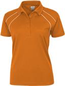 Baw Ladies SS Dual Line Cool-Tek Polo Shirts