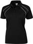 Ladies SS Dual Line Cool-Tek Polo Shirts