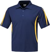 Baw Men's SS Crescent Cool-Tek Polo Shirts