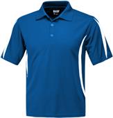Baw Men's SS Crescent Cool-Tek Polo Shirts
