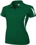 Ladies SS Crescent Cool-Tek Polo Shirts