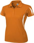 Baw Ladies SS Crescent Cool-Tek Polo Shirts
