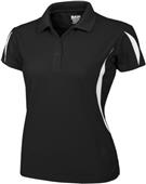 Baw Ladies SS Crescent Cool-Tek Polo Shirts