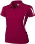 Ladies SS Crescent Cool-Tek Polo Shirts