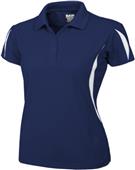 Baw Ladies SS Crescent Cool-Tek Polo Shirts