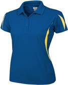 Baw Ladies SS Crescent Cool-Tek Polo Shirts