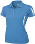 Ladies SS Crescent Cool-Tek Polo Shirts