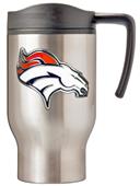 NFL Denver Broncos Stainless Steel Travel Mug