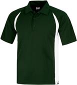 Baw Men's SS Color Body Cool-Tek Polo Shirts
