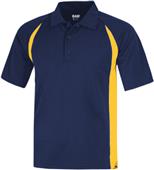 Baw Men's SS Color Body Cool-Tek Polo Shirts