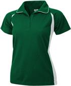 Baw Ladies SS Color Body Cool-Tek Polo Shirts