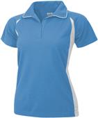 Baw Ladies SS Color Body Cool-Tek Polo Shirts