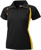 Baw Ladies SS Color Body Cool-Tek Polo Shirts