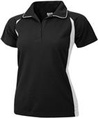 Baw Ladies SS Color Body Cool-Tek Polo Shirts