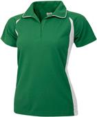 Baw Ladies SS Color Body Cool-Tek Polo Shirts