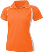 Baw Ladies SS Color Body Cool-Tek Polo Shirts