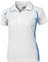 Ladies SS White Body Cool-Tek Polo Shirts