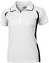 Ladies SS White Body Cool-Tek Polo Shirts