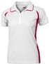 Ladies SS White Body Cool-Tek Polo Shirts