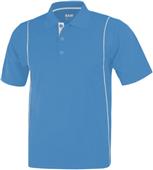 Baw Men's SS Color Rib Shoulder Cool-Tek Polos