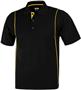 Men's SS Color Rib Shoulder Cool-Tek Polo Shirts