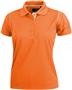 Ladies SS Color Rib Shoulder Cool-Tek Polo Shirts