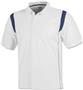 Men's SS White Rib Shoulder Cool-Tek Polo Shirts