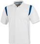 Men's SS White Rib Shoulder Cool-Tek Polo Shirts