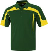Baw Men's Short Sleeve Eagle Cool-Tek Polo Shirts