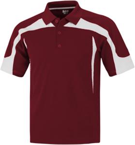 MAROON/WHITE