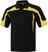 Baw Men's Short Sleeve Eagle Cool-Tek Polo Shirts