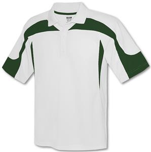 WHITE/DARK GREEN