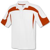 Baw Men's SS White Body Eagle Cool-Tek Polo Shirts Baw Men's SS White Body Eagle Cool-Tek Polo Shirts