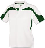 Baw Ladies SS White Body Eagle Cool-Tek Polo Shirt