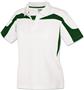 Ladies SS White Body Eagle Cool-Tek Polo Shirts