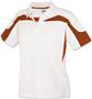 Ladies SS White Body Eagle Cool-Tek Polo Shirts