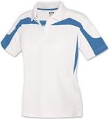 Baw Ladies SS White Body Eagle Cool-Tek Polo Shirt