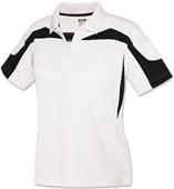 Baw Ladies SS White Body Eagle Cool-Tek Polo Shirt
