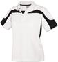 Ladies SS White Body Eagle Cool-Tek Polo Shirts