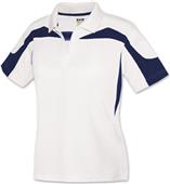 Baw Ladies SS White Body Eagle Cool-Tek Polo Shirt
