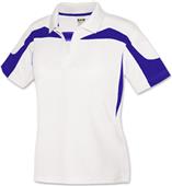 Baw Ladies SS White Body Eagle Cool-Tek Polo Shirt